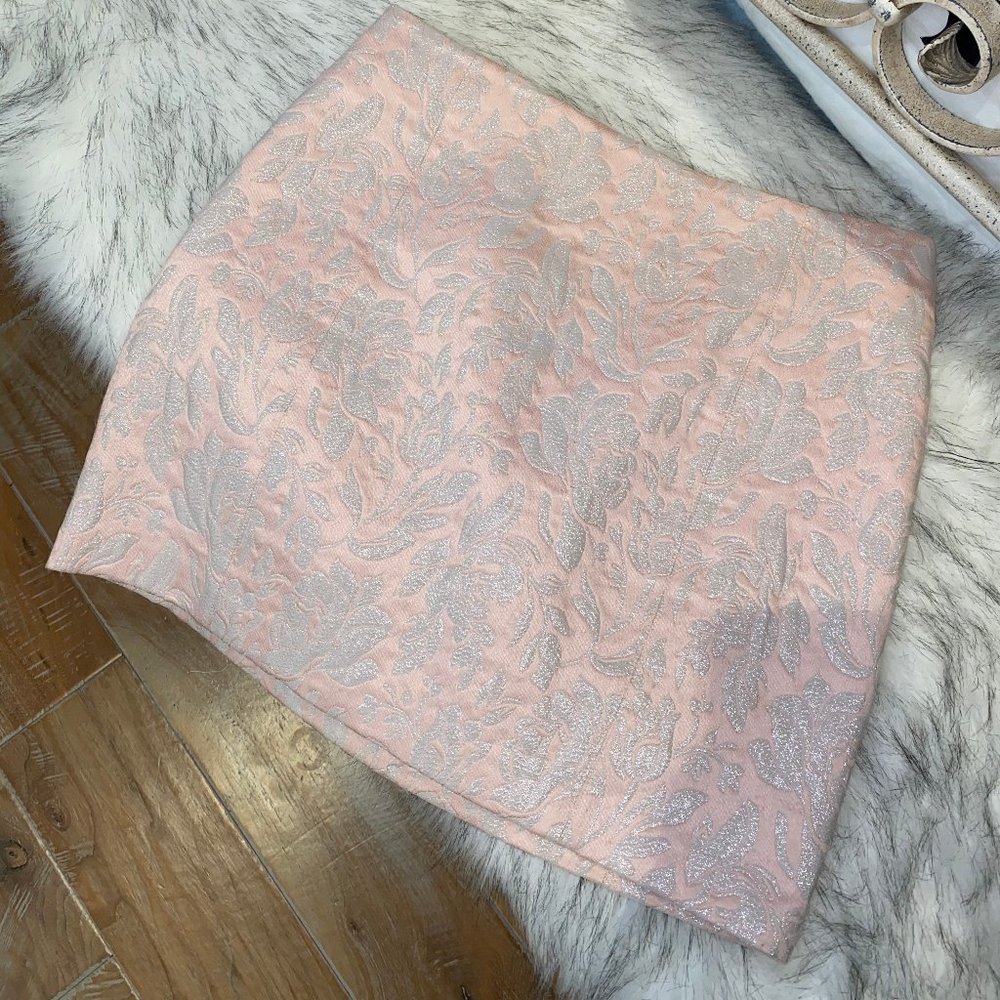 BEDO Pink and Silver Skirt